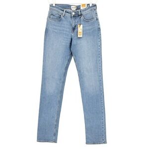 Timberland Men Sargent Lake Stretch Slim Fit Navy Blue Denim Jeans 32x38 NWT